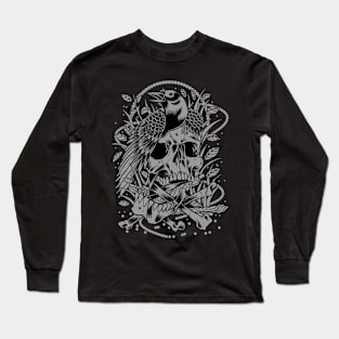 Crimson Crow Long Sleeve T-Shirt